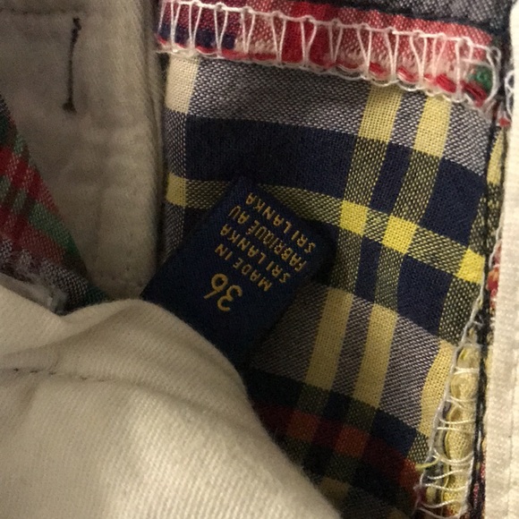 Ralph Lauren “Cut Off” Madras Shorts 36” BNWOT - Picture 2 of 5